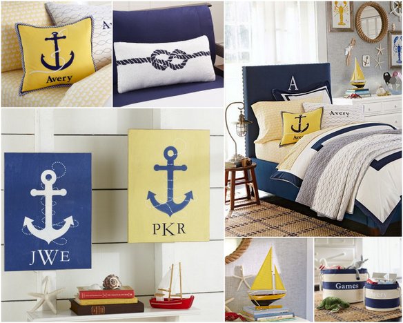 Nautical Baby Shower for Pottery Barn Kids | The TomKat Studio